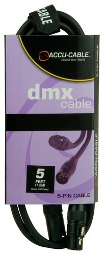 ADJ ACCU CABLE™ 5pin DMX cable