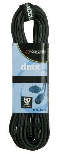 ADJ ACCU CABLE™ AC3PDMX50 50 foot 3 pin DMX cable