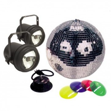 12" mirror ball package