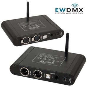 EWDMX System  - Wireless DMX Transmitter & Receiver Package